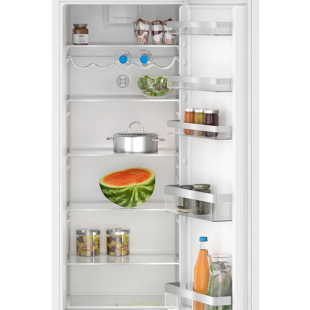 BOSCH Ugradbeni hladnjakSerie 4| JEDNA VRATA, 177 cmZapremina 310l,5 polica slika 3