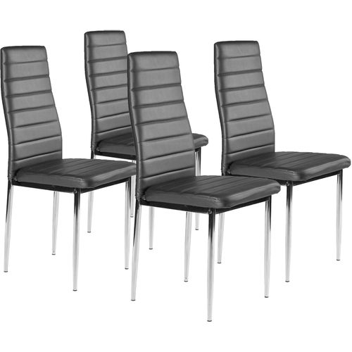 Set garniture od 4 stolice - siva slika 1