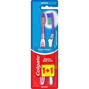 Colgate četkica za zube Extra Clean 1+1