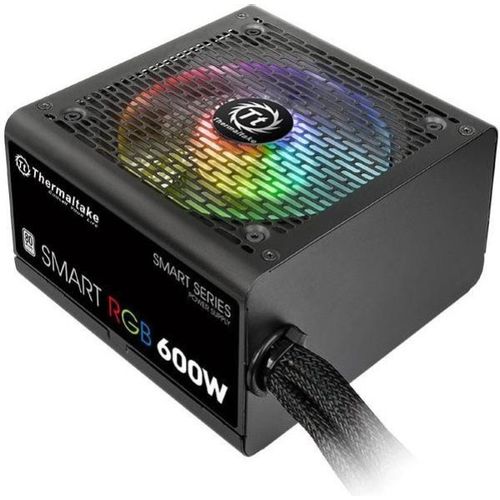 Napajanje 600W Thermaltake Smart RGB 12cm Fan/80Plus, PS-SPR-0600NHSAWE-1 slika 1