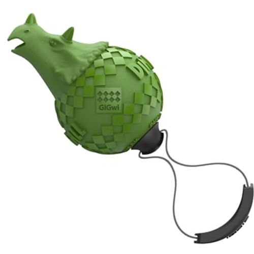 GiGwi igračka za pse Triceratops Zeleni 19 cm slika 1