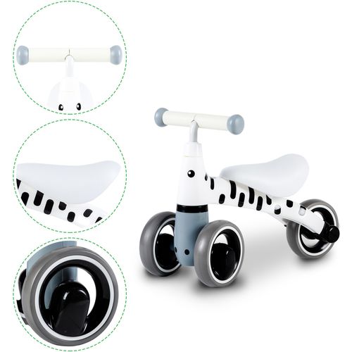 Dječji bicikl EcoToys bez pedala zebra slika 8