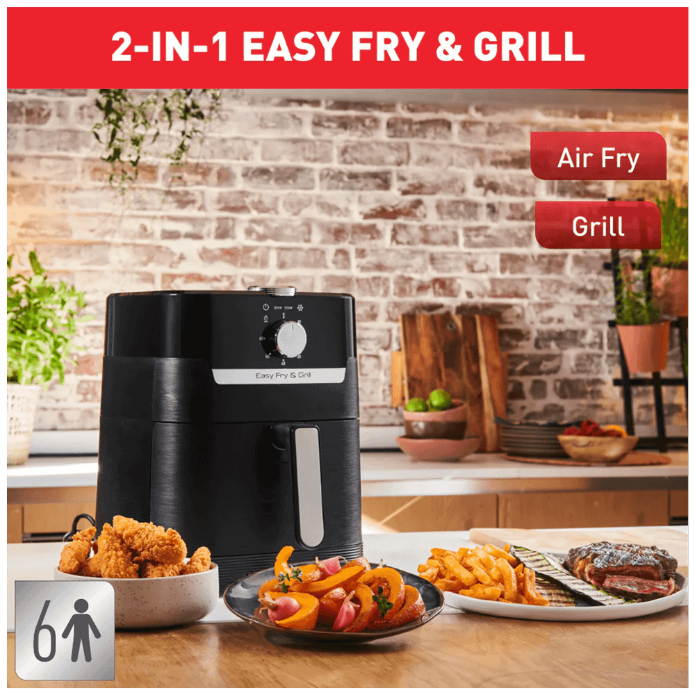 Tefal Friteza na vrući zrak, 2u1, 1400W - EY5018 slika 4