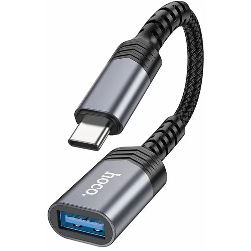 HOCO adapter tip C (muški) na USB (ženski) 3.0 UA24 crni slika 4