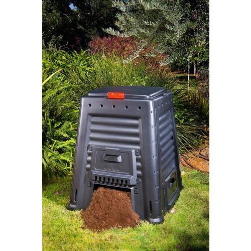 Keter Mega composter 650L, crni slika 2