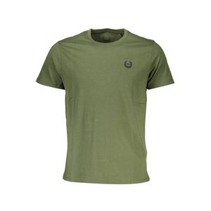 GIAN MARCO VENTURI MEN'S SHORT SLEEVED T-SHIRT GREEN