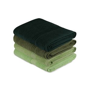 Rainbow - Green Light Green
Olive Green
Green
Dark Green Bath Towel Set (4 Pieces)