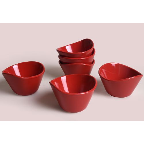 Hermia Concept Set zdjelica (6 komada), Tigela Red Snack Bowl 11 Cm 6 Pieces slika 2