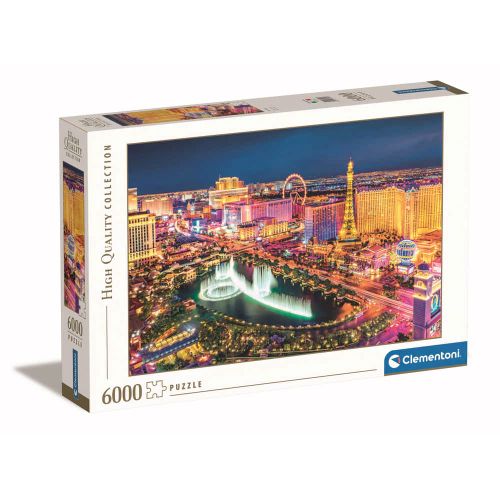 Clementoni Puzzle 6000 Las Vegas slika 1