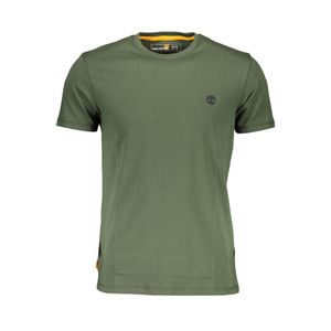 TIMBERLAND GREEN MEN'S SHORT SLEEVE T-SHIRT