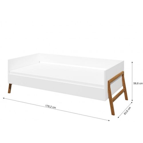 Bellamy Lotta krevet 160x80 cm, white slika 10
