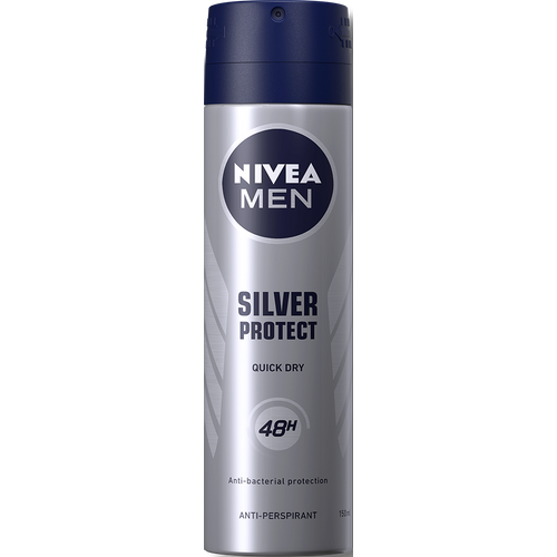 NIVEA Men Silver Protect dezodorans u spreju 150ml slika 1