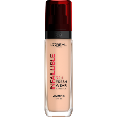 L'Oreal Paris Infaillible 32H Fresh Wear tečni puder 145 Beige Rose slika 1