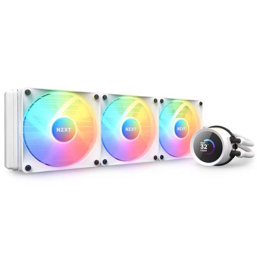 NZXT Kraken 360 RGB vodeno hlađenje belo (RL-KR360-W1) slika 1