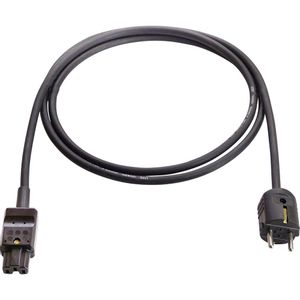 AS Schwabe 70874 struja priključni kabel  crna 2.00 m