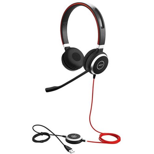 JABRA Žične slušalice Evolve 40 Stereo (Crna) slika 3