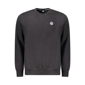 NORTH SAILS MEN'S BLACK ZIP-UP SWEATSHIRT