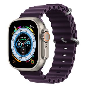 Smart Watch Ocean Strap 44/45/49mm Elderberry