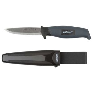 Wolfcraft Nož Sa Futrolom Oštrica 95 mm - 4085000