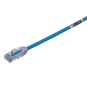 Panduit Patch cord Cat6A U/UTP, AWG28, 0.2m, LSZH, crni