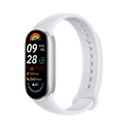 Xiaomi pametna narukvica Smart Band 9, srebrna slika 1