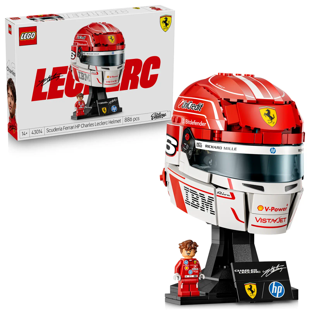LEGO® Editions 43014 Helma Charlesa Leclerca iz Scuderia Ferrari HP slika 1
