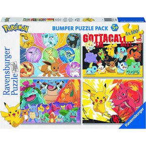 Pokemon puzzle 4 x 100 kom