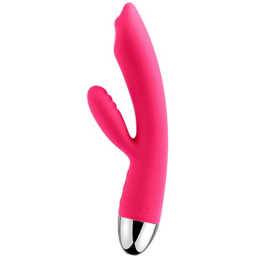 Rabbit vibrator Svakom - Trysta, tamnoružičasti slika 2