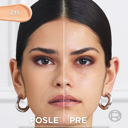 L'Oreal Paris Infaillible 32H Fresh Wear tečni puder 235 Honey slika 14