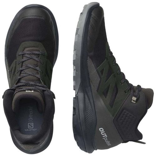 Obuća Salomon Outpulse Mid Gtx Black/Green slika 4