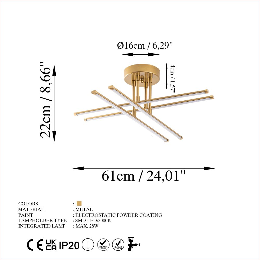 Zlatni Luster Exhaust-13664 slika 8