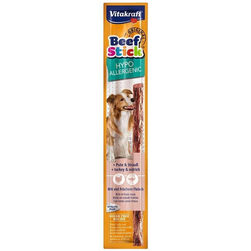 Vitakraft BeefStick Hypo Allergenic poslastica za pse Ćuretina Noj 12g slika 1