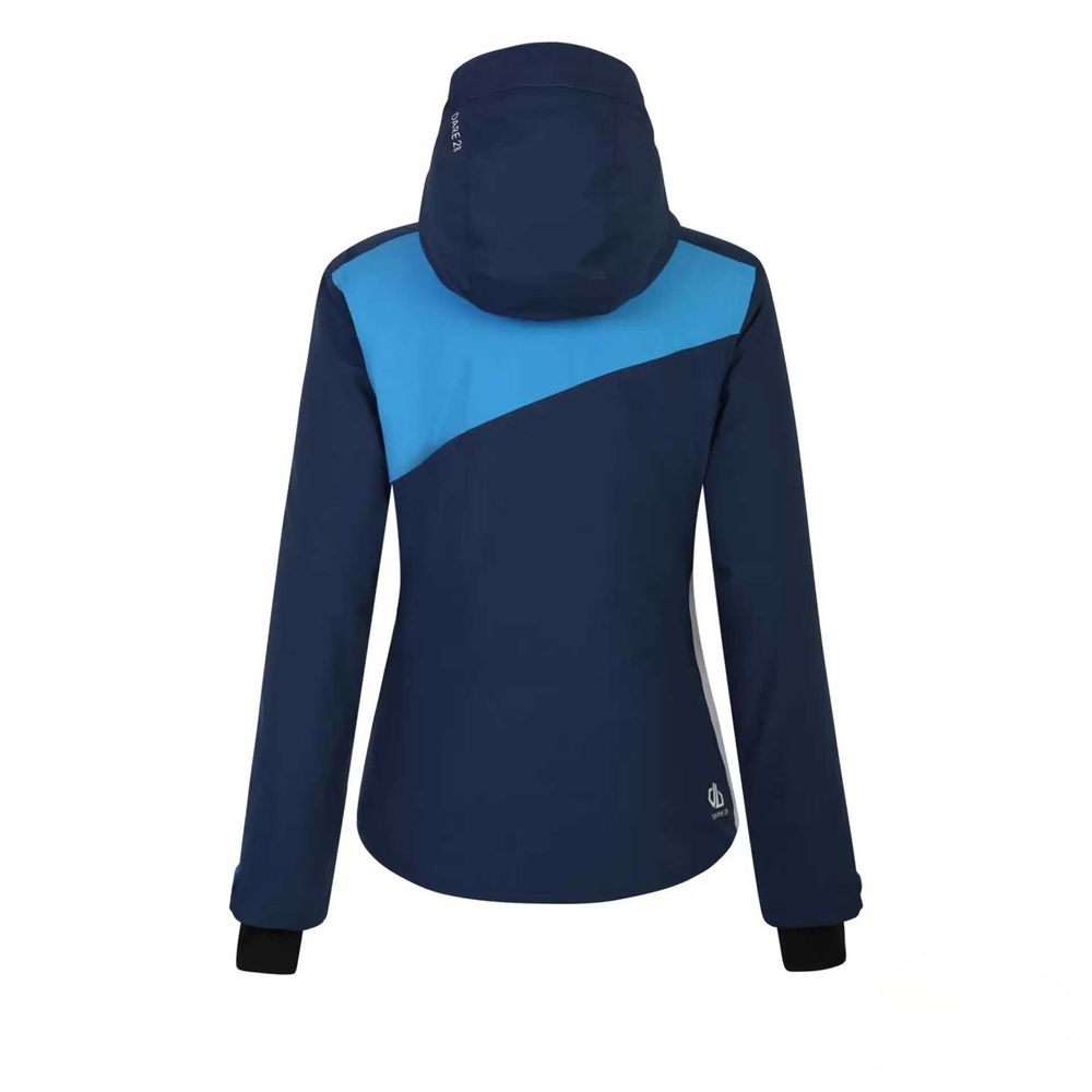 Dare2B Ženska jakna za skijanje Chute, Moonlight Denim/Swedish Blue slika 2