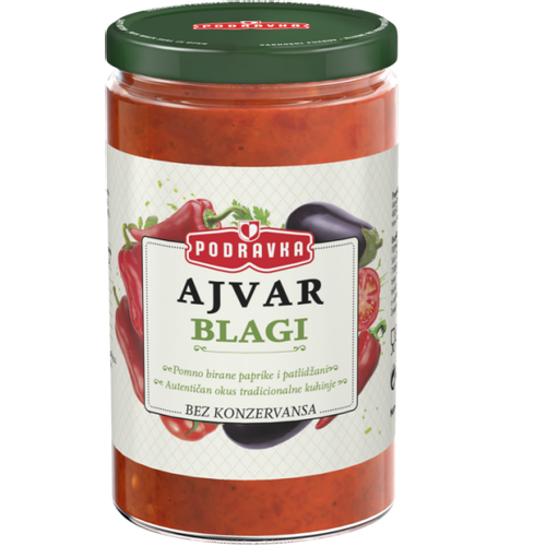 Podravka ajvar blagi 350 g slika 1