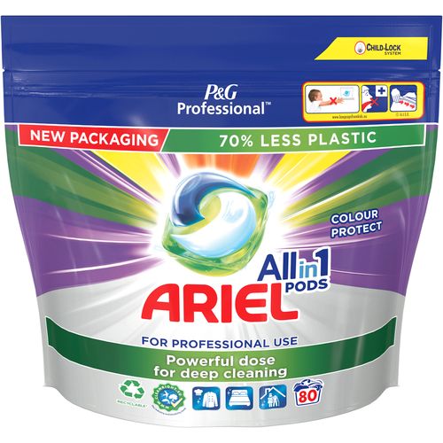 Ariel professional Tablete za pranje rublja All in 1 Color 80 kom slika 1