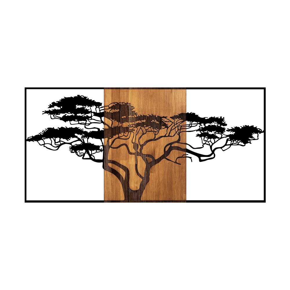 Dekorativni Zidni Ukras - Acacia Tree 328 u Boji Crnog Oraha slika 4