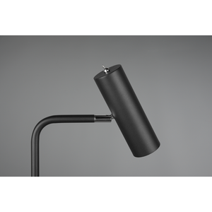 MARLEY PODNA LAMPA MAT CRNO