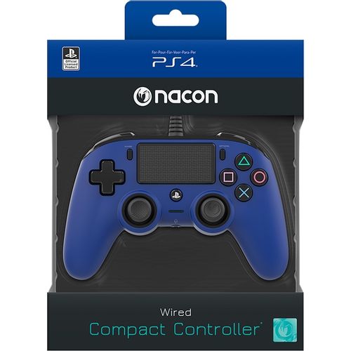 NACON PS4 WIRED COMPACT CONTROLLER BLUE slika 8