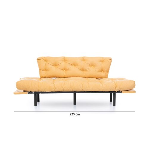 Atelier Del Sofa Trosjed na razvlačenje, Senf, Nitta Triple - Mustard slika 13