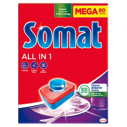 Somat tablete all in 1, 80 tableta xxl slika 1