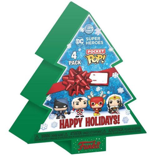 Pocket POP pack 4 figures Marvel Tree Holiday Exclusive slika 1