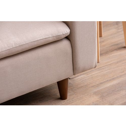 Atelier Del Sofa Kutna garnitura, Krem, Lungo - Cream slika 8