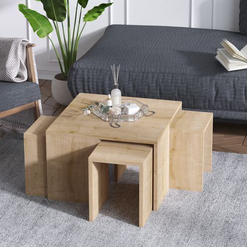 Ortanca - Sapphire Oak Sapphire Oak Coffee Table Set slika 1