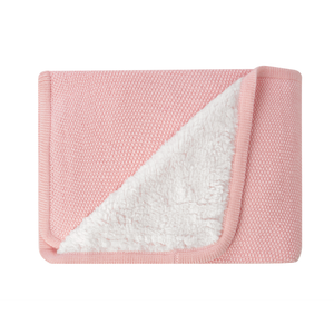 Kikka Boo Pletena dekica Dream Big 75x100cm, Pink