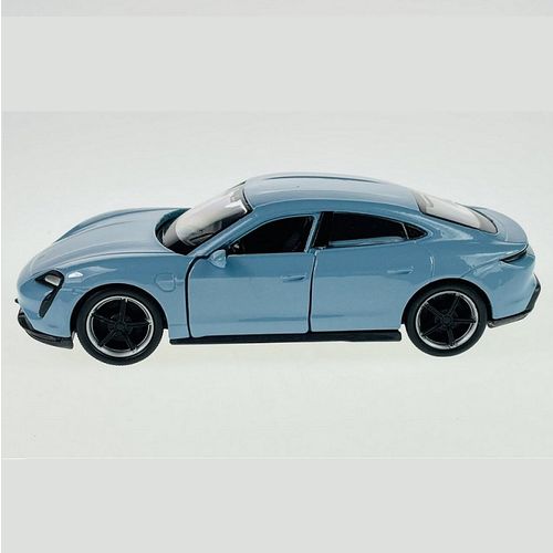 Porsche Taycan Turbo S blue 1:34 slika 4