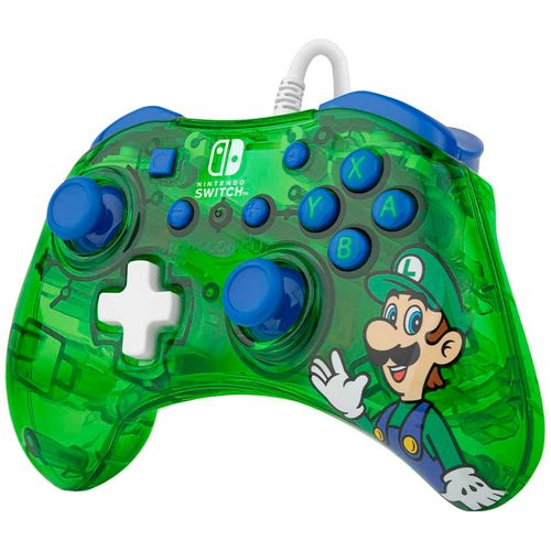 Nintendo Switch Wired Controller Rock Candy Mini Luigi slika 2