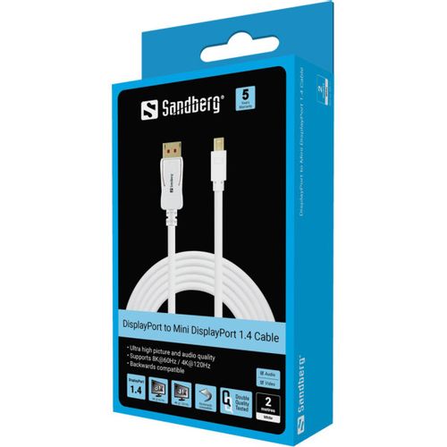 Kabl Sandberg mini Displayport - Displayport 2m 509-17 slika 2