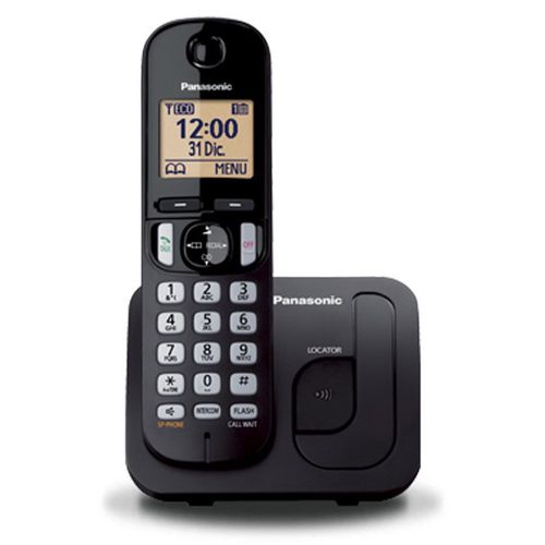 Bežični telefon Panasonic KX-TGC210FXB crni slika 1