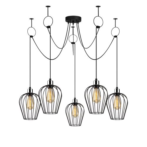 Luster Tel - 6691 Black Chandelier slika 3