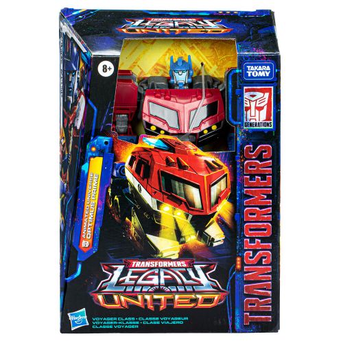 Transformers Legacy United Voyager Klasa Animirani Svemir Optimus Prime figura 17,5 cm slika 2